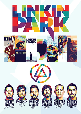 Linkin Park Band Poster