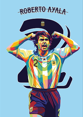 Roberto Ayala Pop Art Portrait
