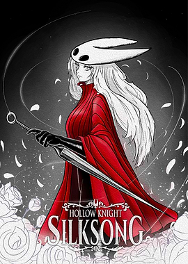 Hollow Knight Silksong Hornet Artwork