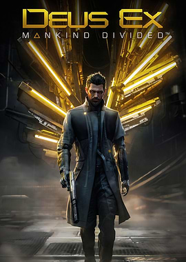Deus Ex Mankind Divided Game Cover