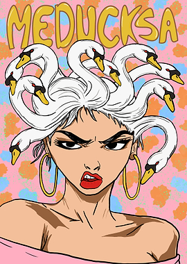 Meducksa Swan Medusa