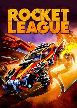 Rocket League Game Cover Art