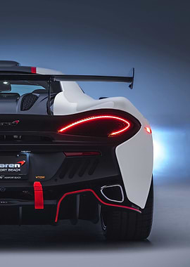McLaren Car Rear Detail