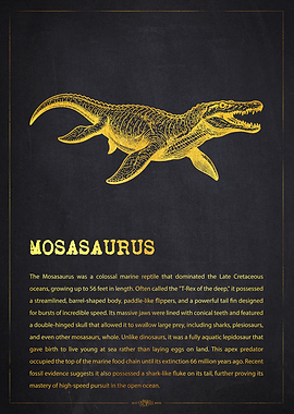 Mosasaurs Dinosaur
