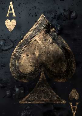 Ace of Spades Card