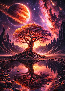 Cosmic Tree Reflection