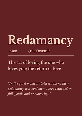 Redamancy Definition and Quote