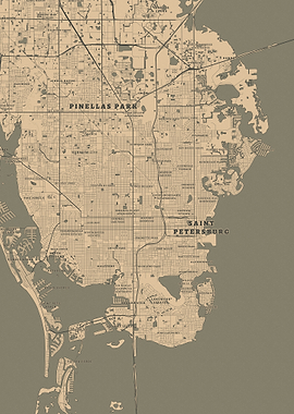Saint Petersburg and Pinellas Park, Florida