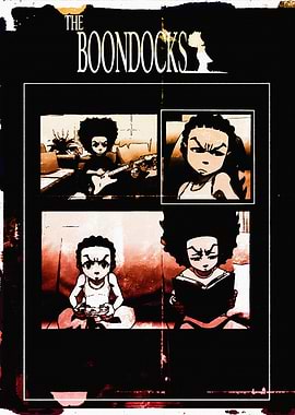 The Boondocks Characters Collage
