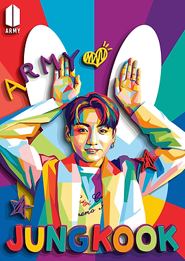 Jungkook Pop Art Portrait