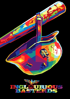 Inglourious Basterds Pop Art Poster