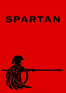 Spartan Warrior with Spear