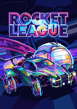 Rocket League Car and Ball