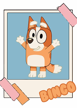 Bingo from Bluey Cartoon