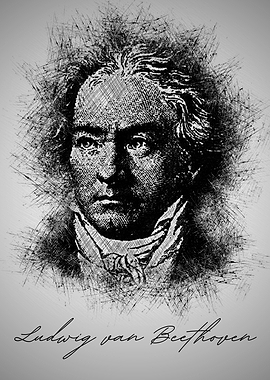 Ludwig van Beethoven Sketch