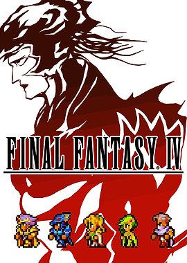 Final Fantasy IV Pixel Art