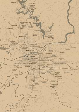 Tuscaloosa and Northport