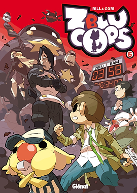 ZBLU COPS Comic Book Cover