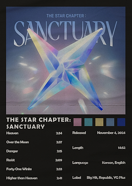 The Star Chapter: Sanctuary Album Art