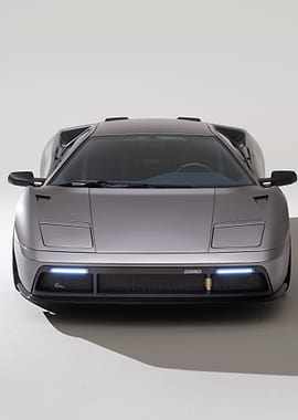 Lamborghini Diablo Front View