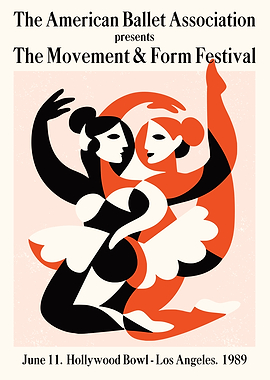 The American Ballet Association Festival Poster