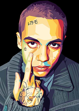 Dominic Fike Pop Art