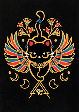 Cute Egyptian Cat Bastet