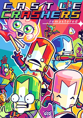 Castle Crashers Remastered Game Art