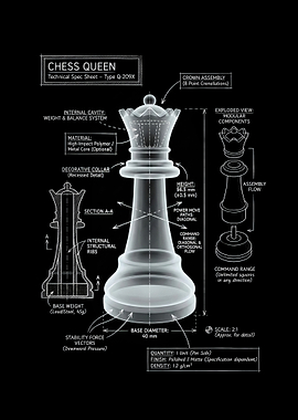 Chess Queen Technical Specification Blueprint