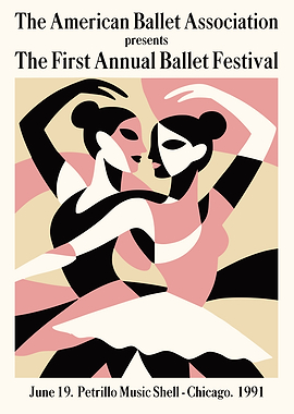 American Ballet Association Festival Poster