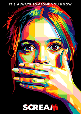 Scream VI Pop Art Poster