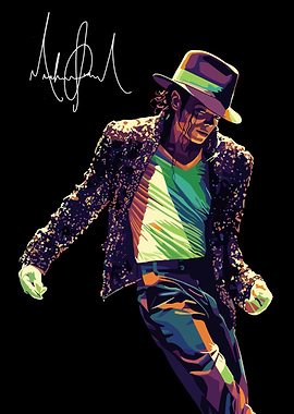 Michael Jackson Pop Art Portrait