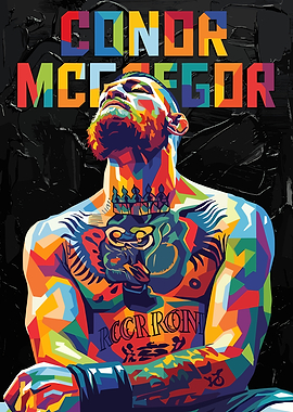 Conor McGregor Pop Art Portrait