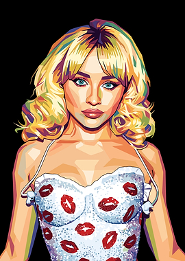 Sabrina Carpenter Pop Art
