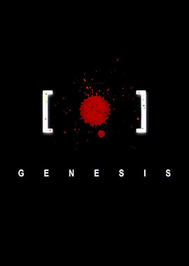 Genesis Blood Splatter Logo
