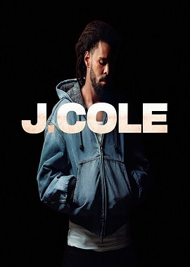 J. Cole Denim Jacket Portrait