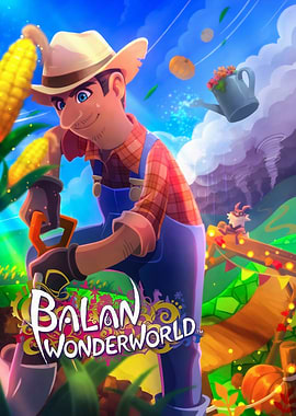 Balan Wonderworld Farmer Character Art