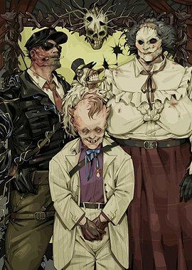 The Texas Chainsaw Massacre Family Portrait