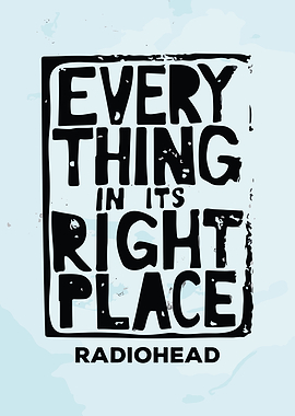 Radiohead Everything In Its Right Place