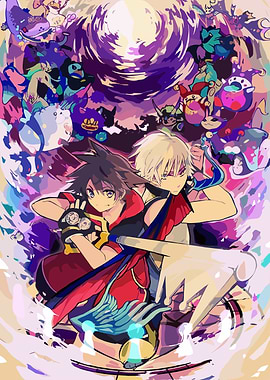 Kingdom Hearts Characters and Heartless