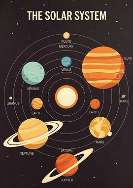 Solar System Diagram