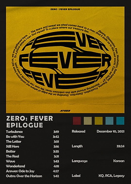ATEEZ ZERO: FEVER EPILOGUE Album Art