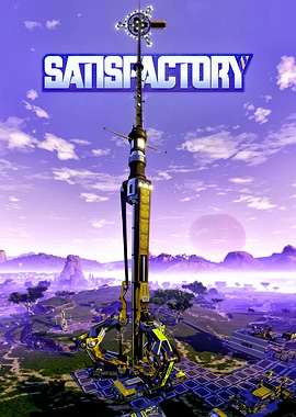 Satisfactory Game Art