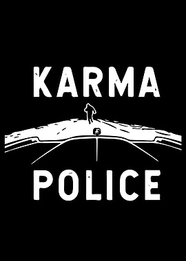 Karma Police Text and Graphic