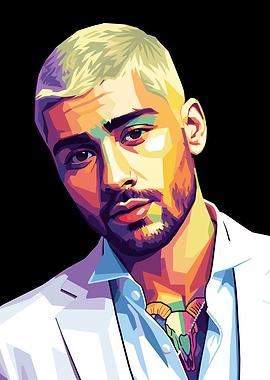 Zayn Malik Pop Art