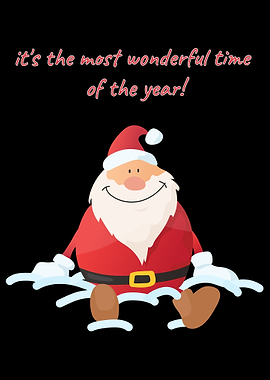 Santa Claus Christmas Greeting