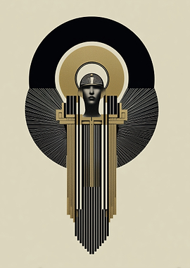 Art Deco Egyptian Figure