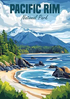 Pacific Rim National Park Poster