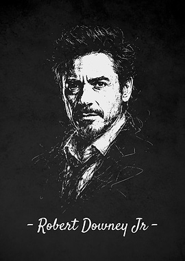Robert Downey Jr. Portrait