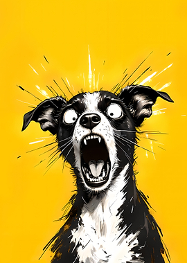 Screaming Dog with Electric Shock